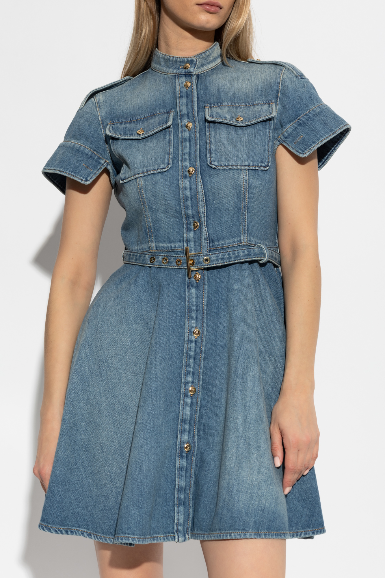 t*u様 Alexander McQueen 1996ss Denim shir Alexander McQueen 1996ss Denim shirt